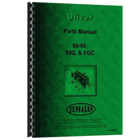 New Oliver FGC Crawler Parts Manual